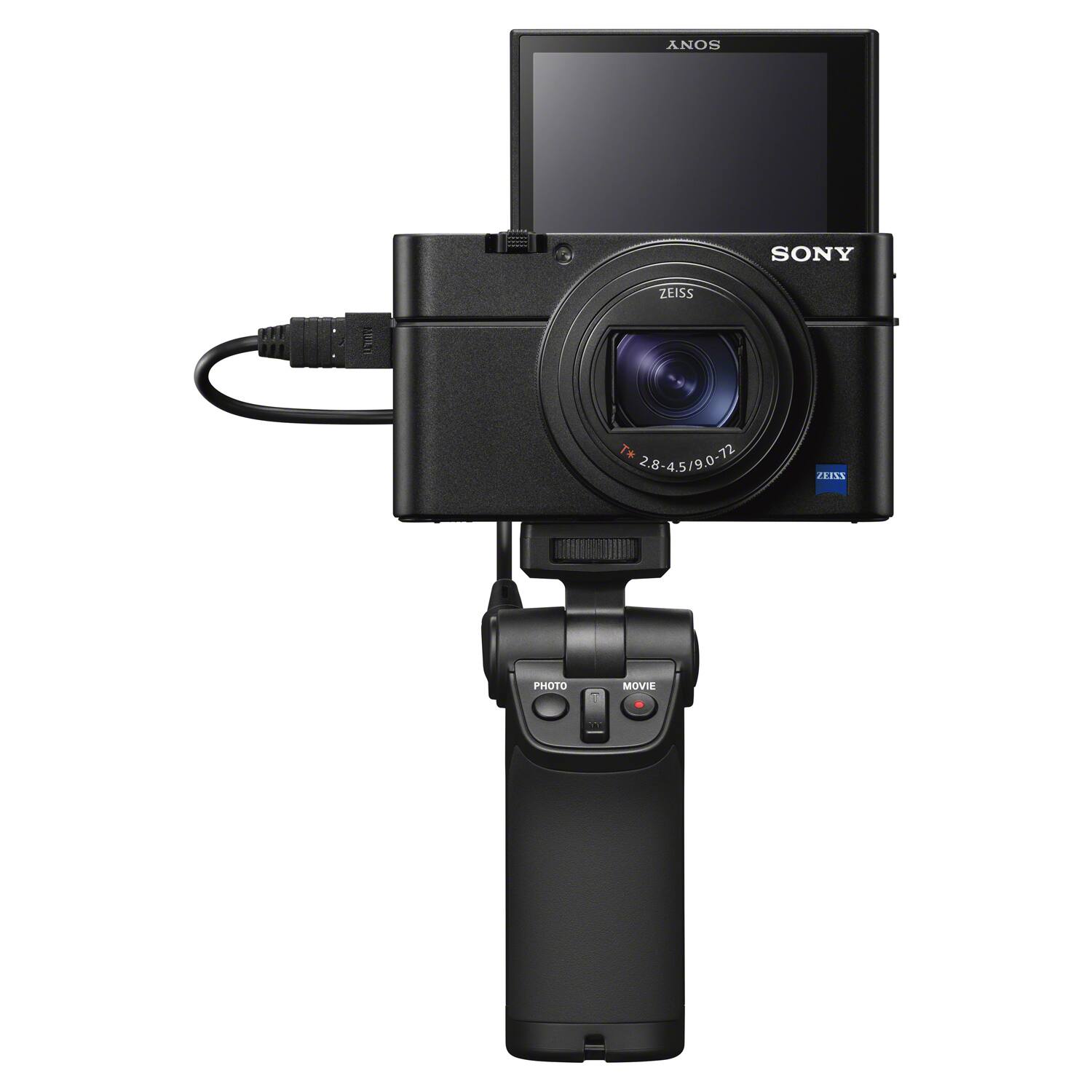 Sony Cyber Shot DSC RX100 VII 4K Camera Kit RX100M7G Grip VCT SGR1