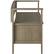 Alt View 15. Simpli Home - Adams SOLID WOOD 48 inch Wide Contemporary Entryway Storage Bench in Distressed Grey - Distressed Gray.