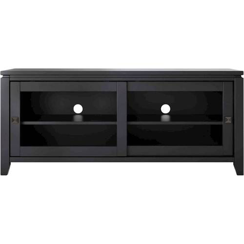 Simpli Home - Cosmopolitan Contemporary TV Media Stand for Most TVs Up to 50 - Black was $394.99 now $277.99 (30.0% off)