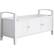 Front. Simpli Home - Warm Shaker SOLID WOOD 44 inch Wide Transitional Entryway Storage Bench in White - White.