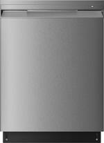 Insignia™ - Top Control Built-In Dishwasher with Recessed Handle - Stainless Steel - Front_Standard