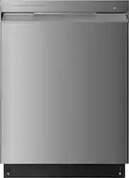 Insignia™ - 24” Top Control Built-In Dishwasher with 3rd Rack, Sensor Wash, Tub, 49 Dba, ENERGY STAR Certification - Stainless Steel - Front_Zoom