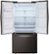 Alt View Zoom 33. LG - 24.5 Cu. Ft. French Door Refrigerator with Wi-Fi - Black stainless steel.