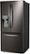 Left Zoom. LG - 24.5 Cu. Ft. French Door Refrigerator with Wi-Fi - Black stainless steel.