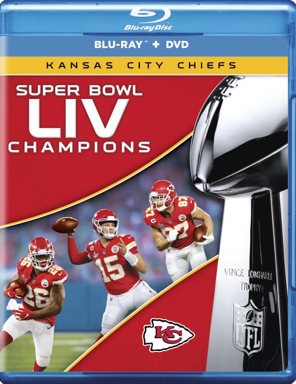 NFL: Super Bowl LIV Champions - Kansas City Chiefs [Blu-ray/DVD] [2020]