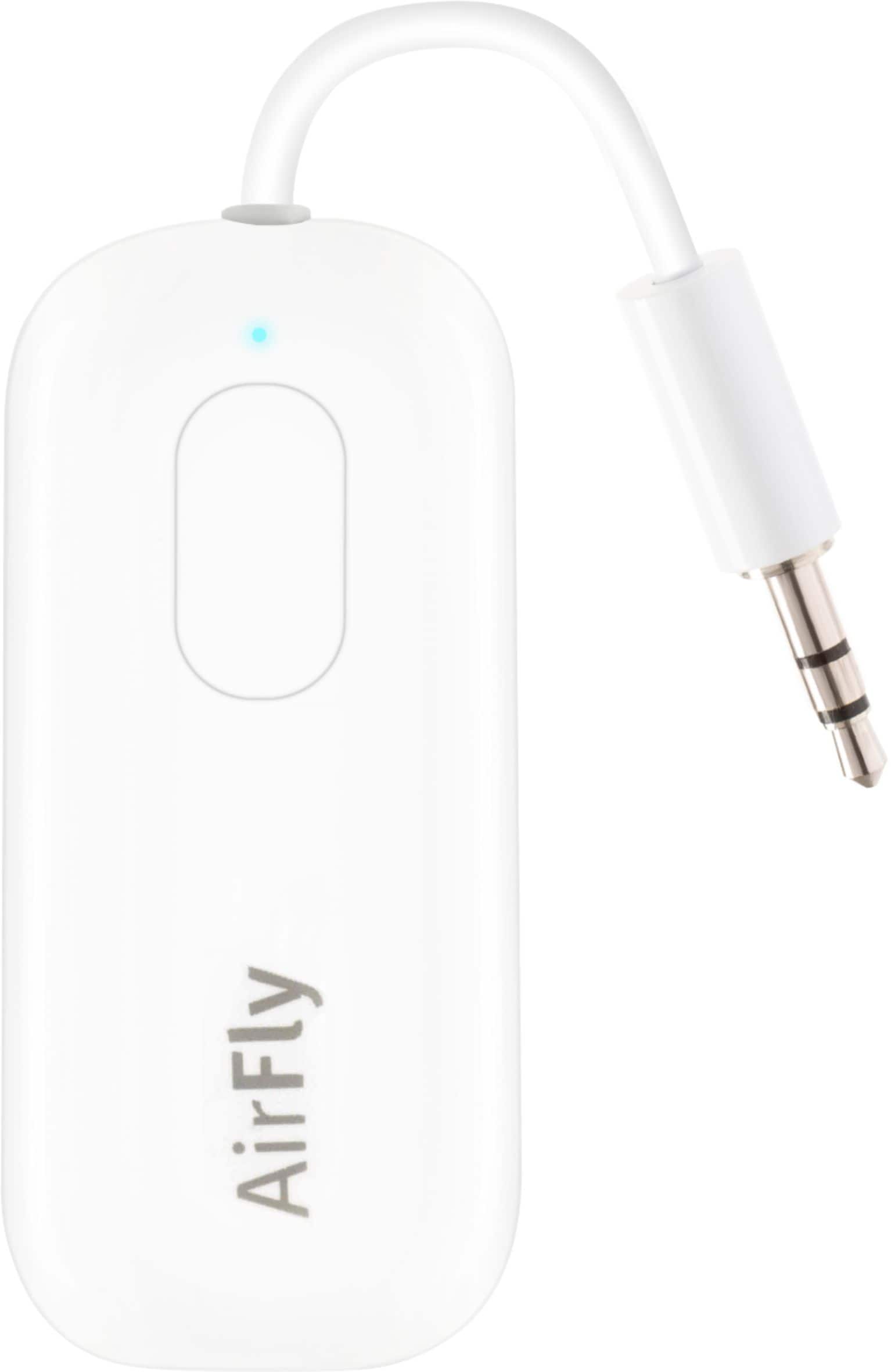 Alt View 13. Twelve South - AirFly Pro Portable Bluetooth Audio Receiver - White.