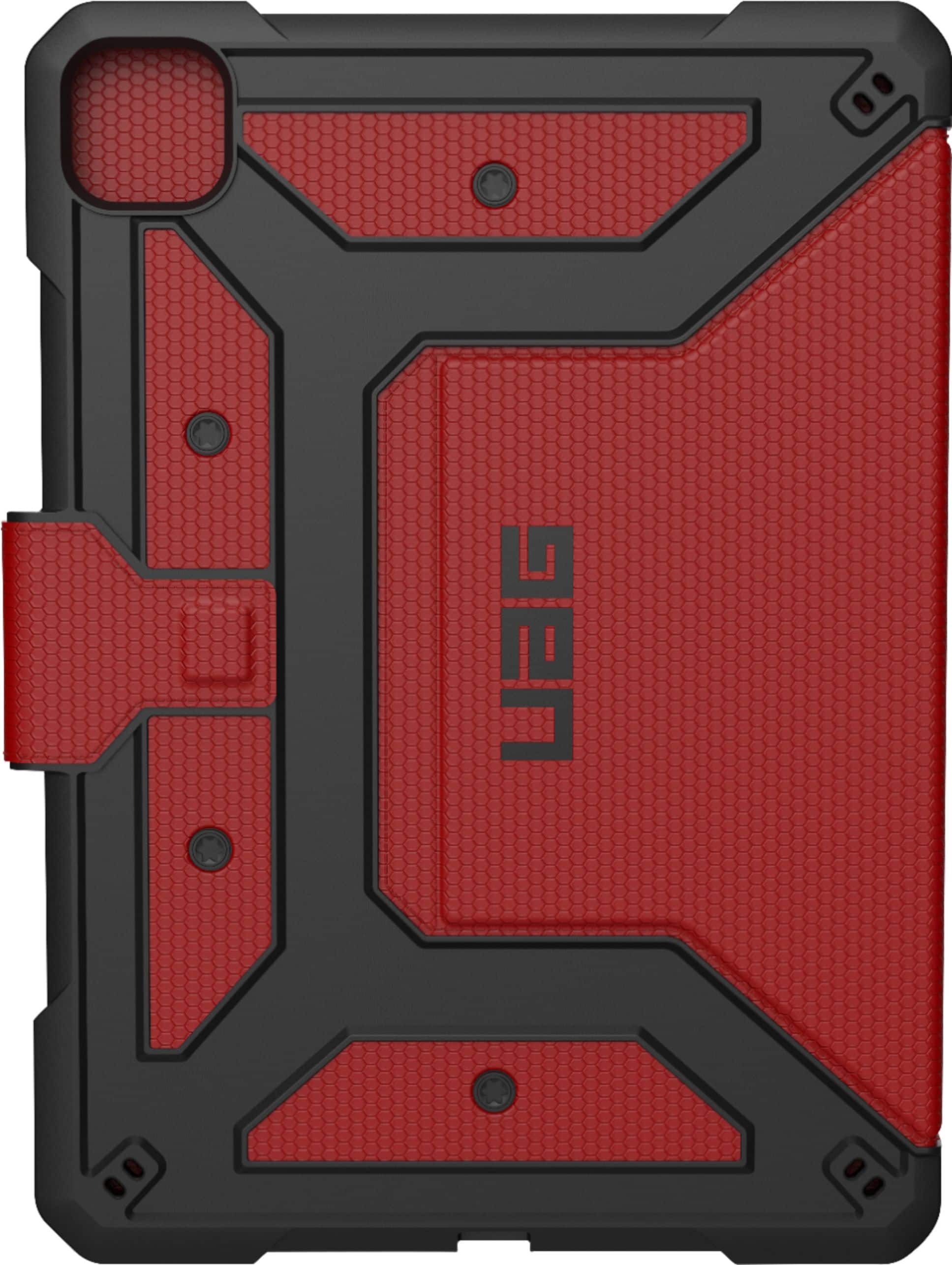 Front. UAG - Metropolis Folio Case for Apple® iPad® Pro 12.9" (4th Generation 2020) - Magma.
