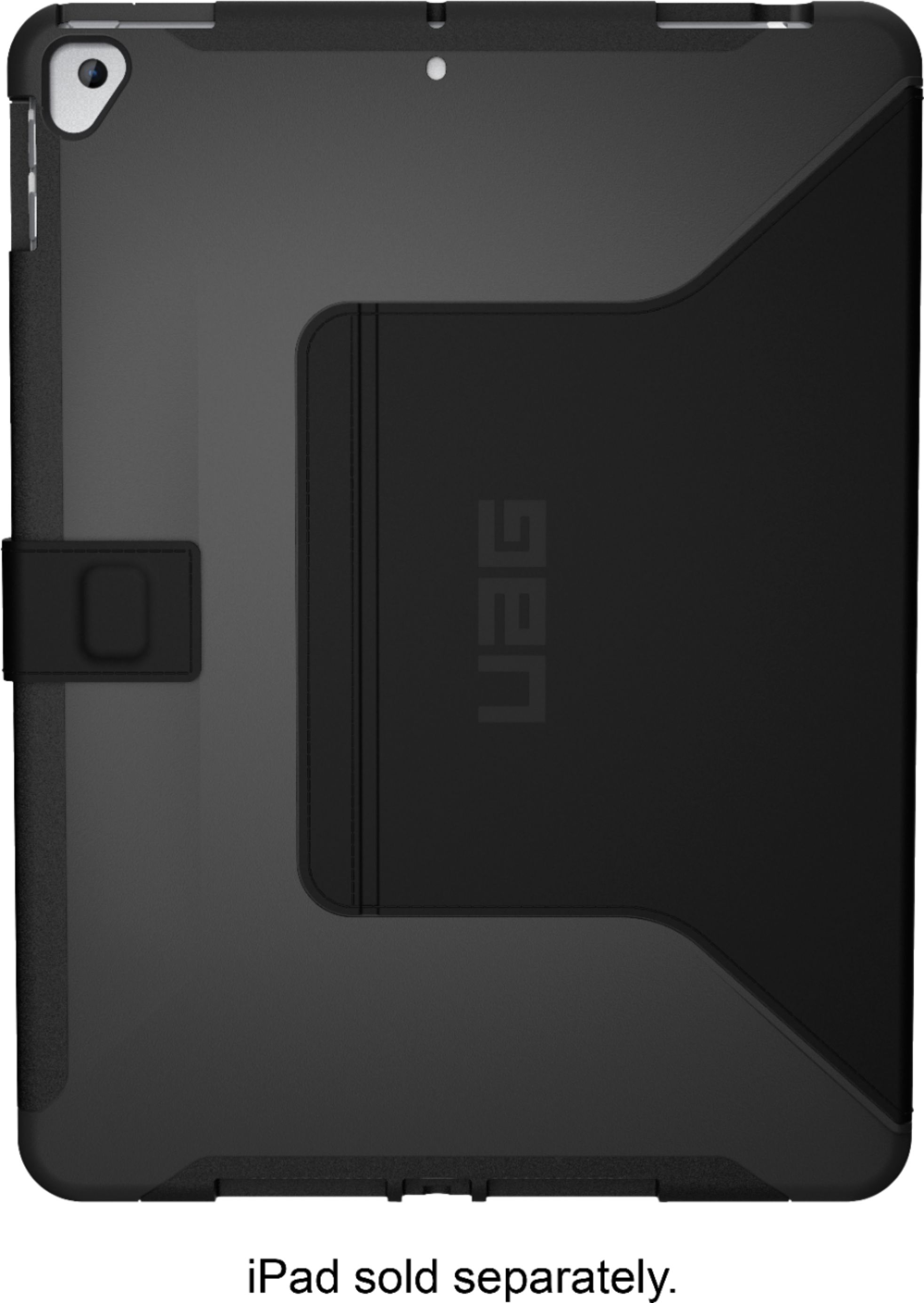 UAG Rugged Case for iPad 10.2-in (9/8/7 Gen, 2021/2020/2019) - Scout Black  - back cover for tablet - 121918B14040 - Protective Sleeves 