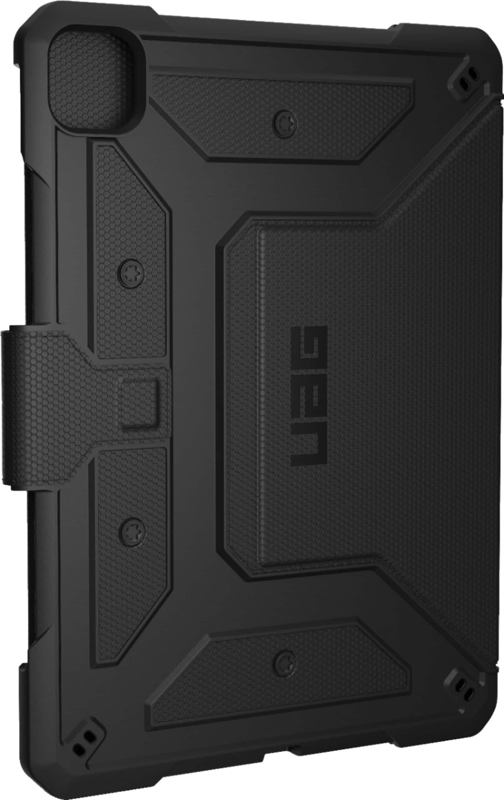 Angle View: UAG - Metropolis Folio Case for Apple® iPad® Pro 11" (2nd Generation 2020) - Black