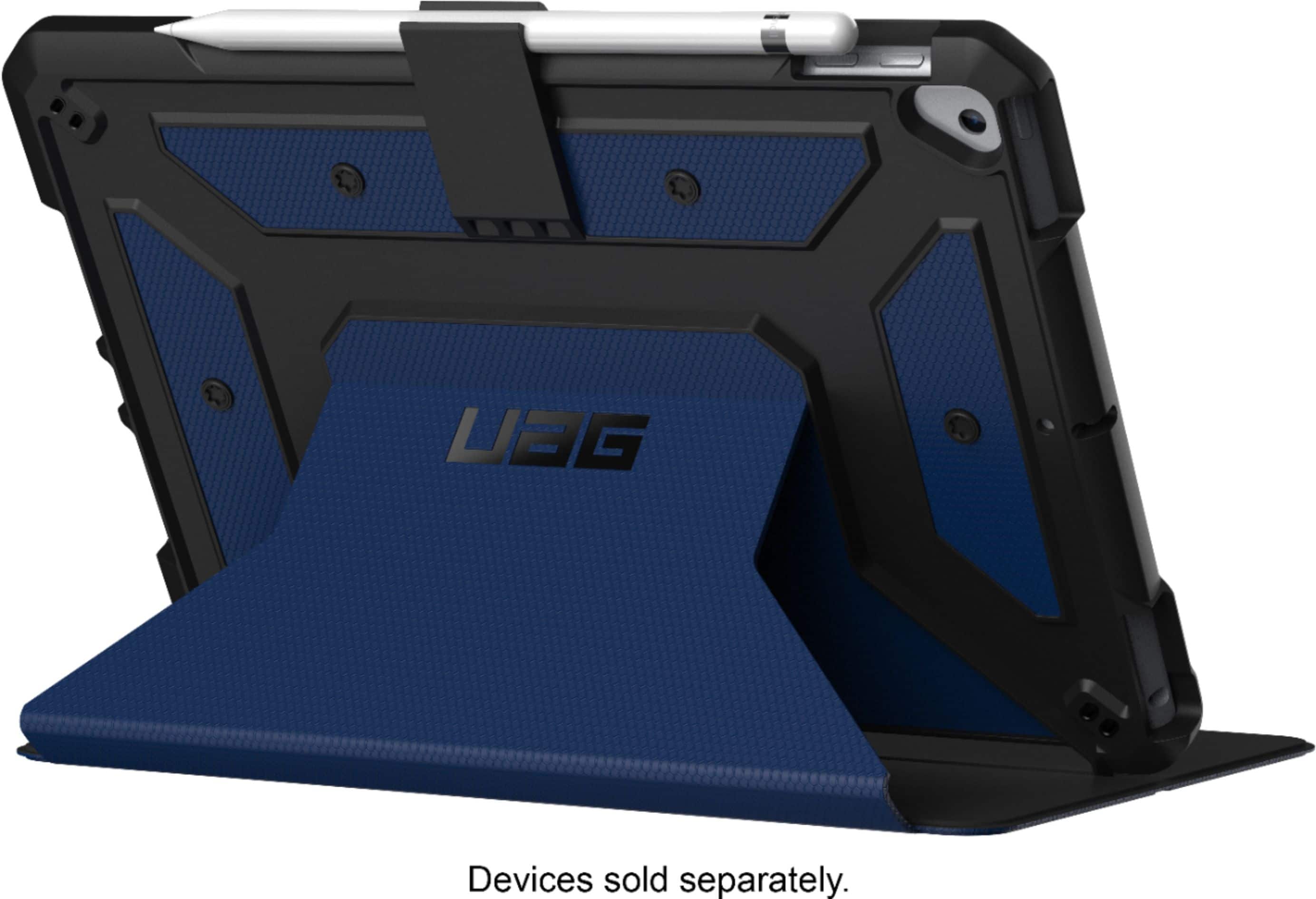 Alt View 12. UAG - Metropolis Folio Case for Apple® iPad® 10.2" (7th Generation 2019) - Cobalt.