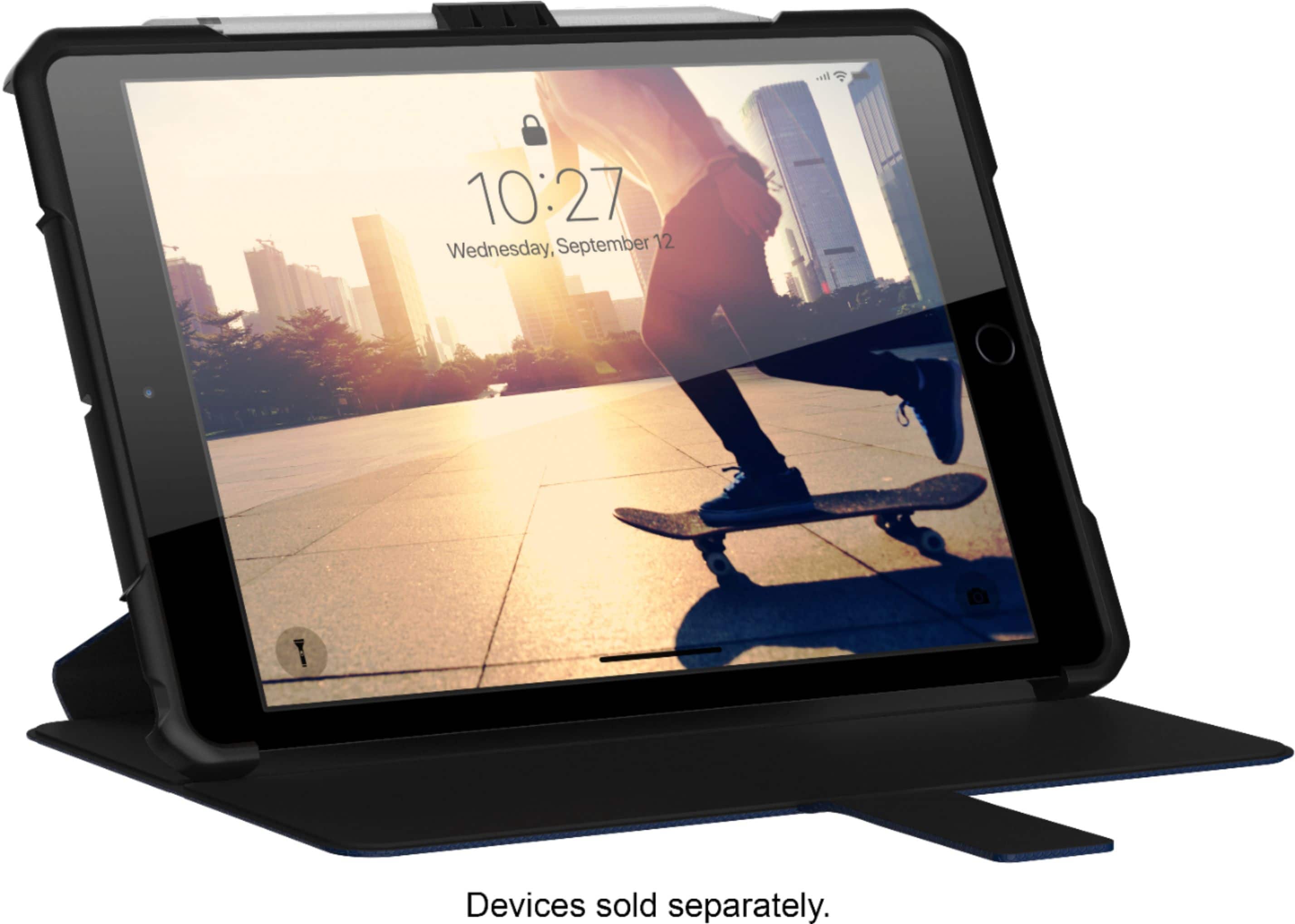 Alt View 13. UAG - Metropolis Folio Case for Apple® iPad® 10.2" (7th Generation 2019) - Cobalt.