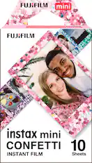 Angle. Fujifilm - INSTAX MINI Confetti Instant Film.