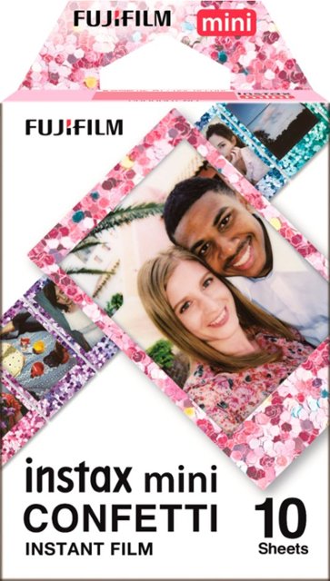 Fujifilm Instax Mini Instant Film 10 / Confetti