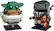 Angle. LEGO - BrickHeadz Star Wars The Mandalorian & The Child 75317.