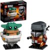 LEGO BrickHeadz Star Wars The Mandalorian & The Child 75317 Toy Building Kit (295 Pieces)