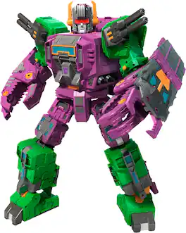 Transformers - Generations War for Cybertron: Earthrise Titan WFC-E25 Scorponok Action Figure - Purple