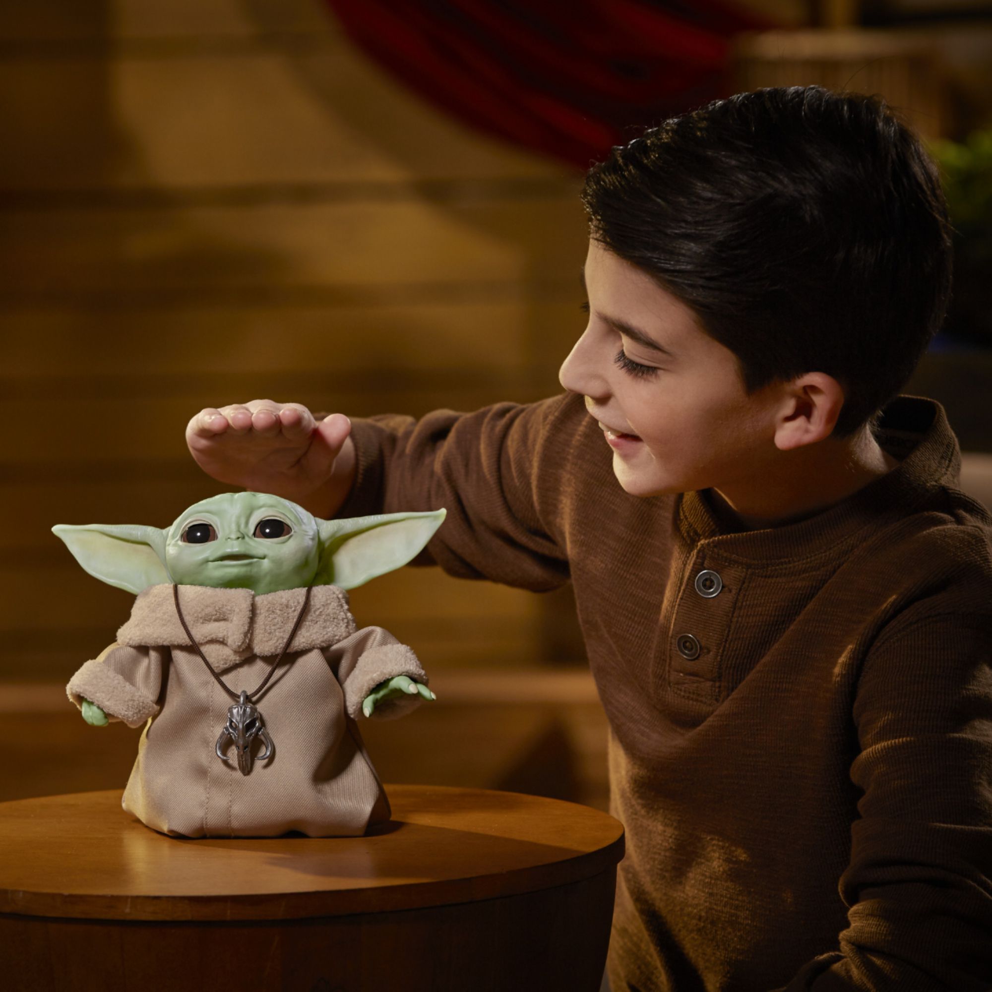 yoda animatronic doll