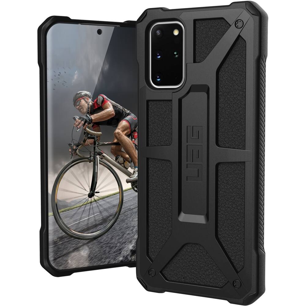 Angle. UAG - UAG Case for Samsung Galaxy S20+ and S20+ 5G - Black.