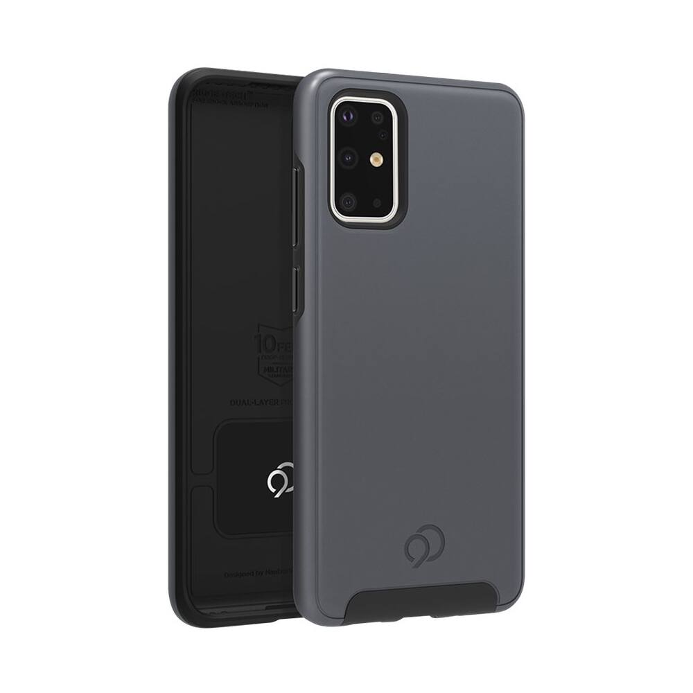 Angle View: Nimbus9 - CIRRUS 2 Case for Samsung Galaxy S20+ and S20+ 5G - Gunmetal Gray