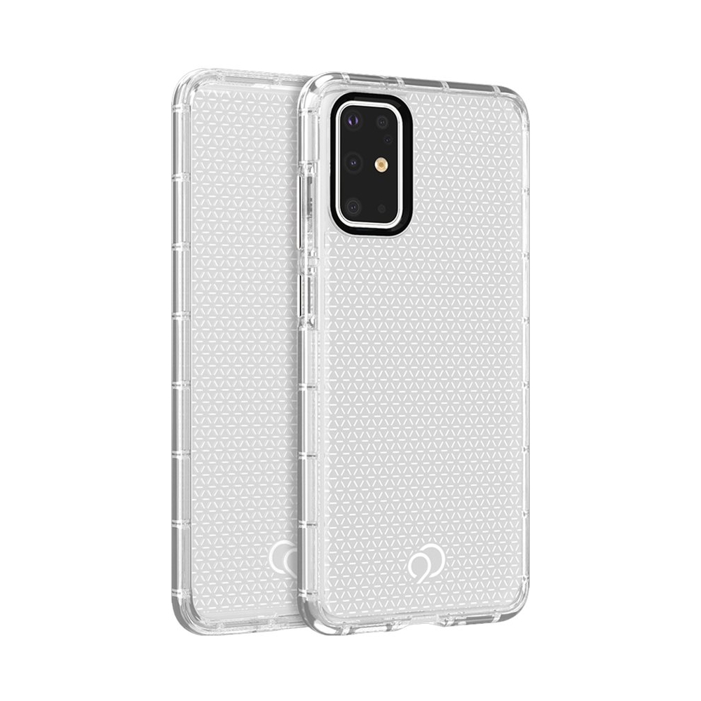 Angle View: Nimbus9 - Phantom 2 Case for Samsung Galaxy S20 and S20 5G - Clear
