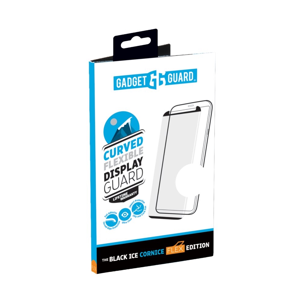 Left View: Gadget Guard - Screen Protector for Samsung Galaxy S20+ and S20+ 5G - Clear