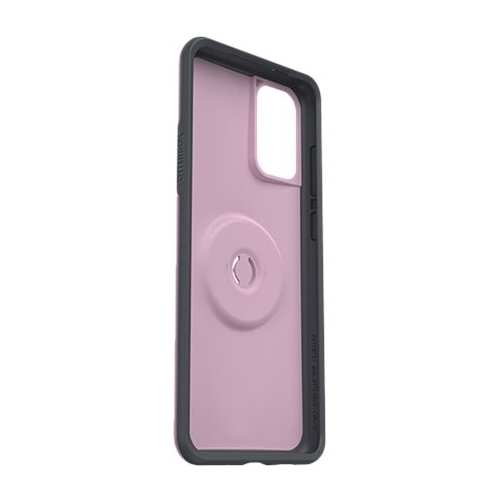 Left View: OtterBox - Otter + Pop Symmetry Series Case for Samsung Galaxy S20+ and S20+ 5G - Mauveolous