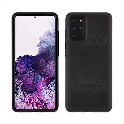 Angle. Pelican - Protector for Samsung Galaxy S20+ and S20+ 5G - Black.