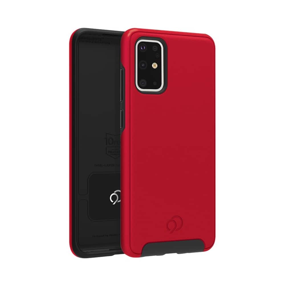 Angle View: Nimbus9 - CIRRUS 2 Case for Samsung Galaxy S20 and S20 5G - Crimson