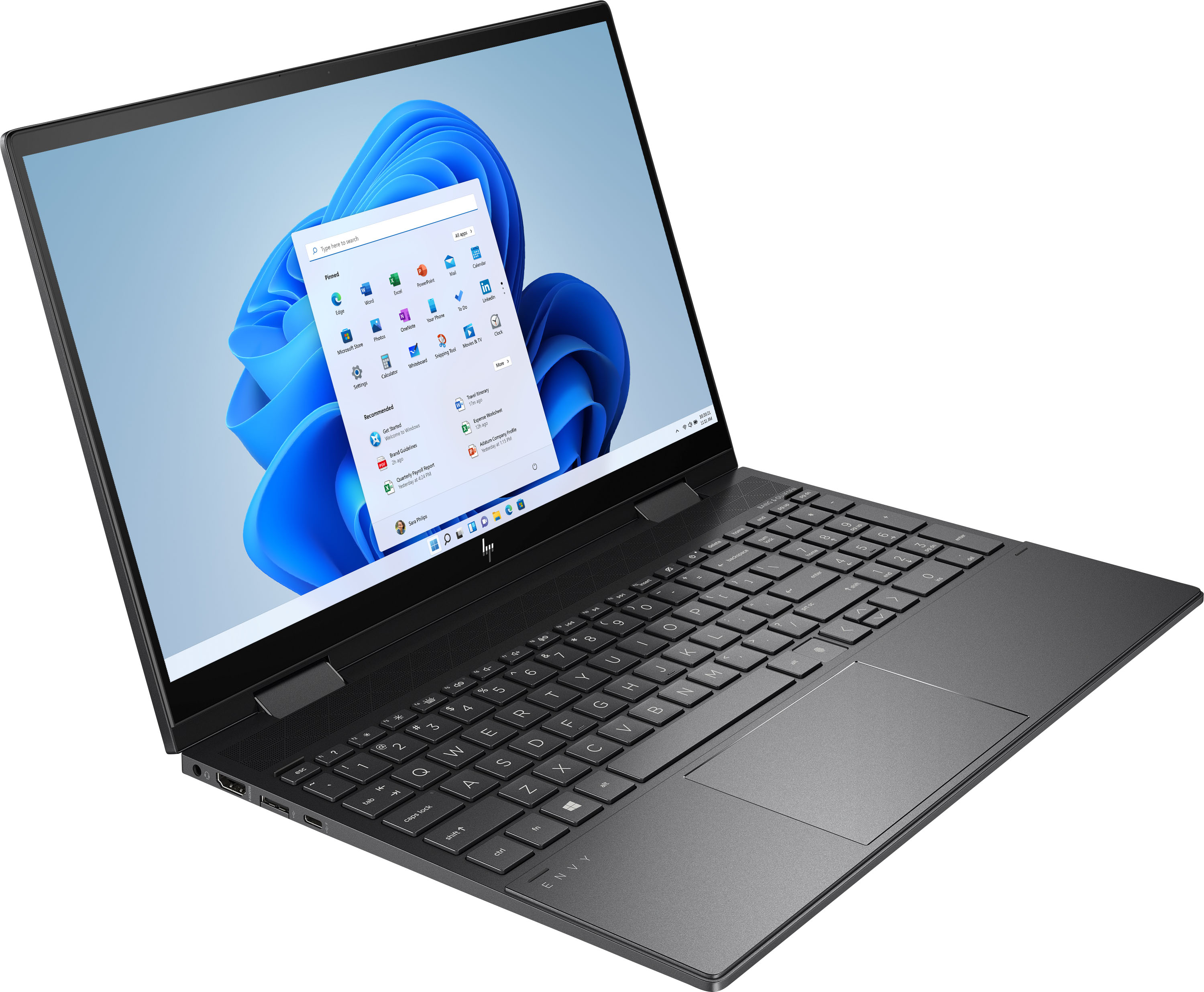 Best Buy HP ENVY x360 2in1 15.6" TouchScreen Laptop AMD Ryzen 5 8GB