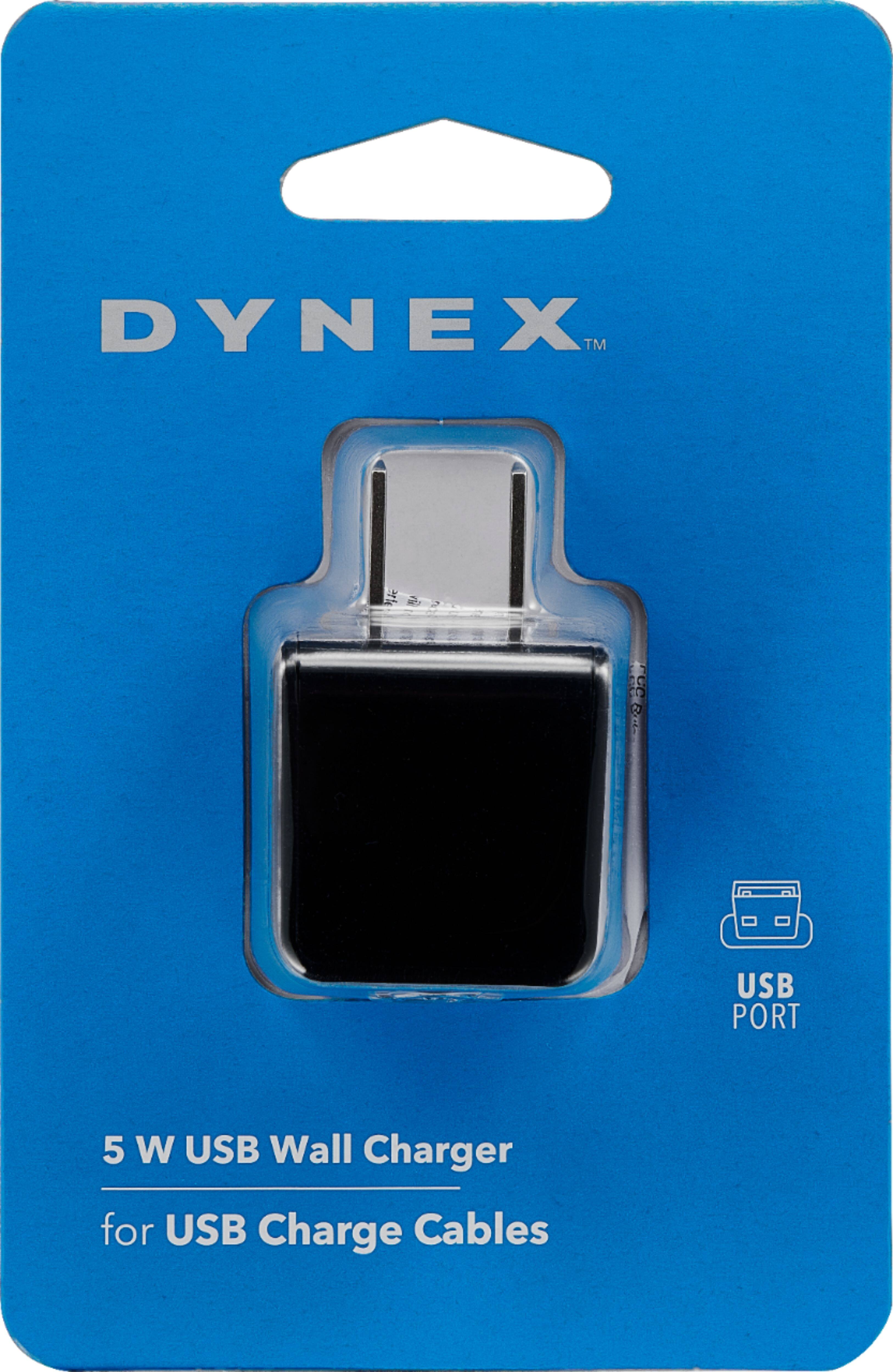 Alt View 15. Dynex™ - 5 W USB Wall Charger - Black.