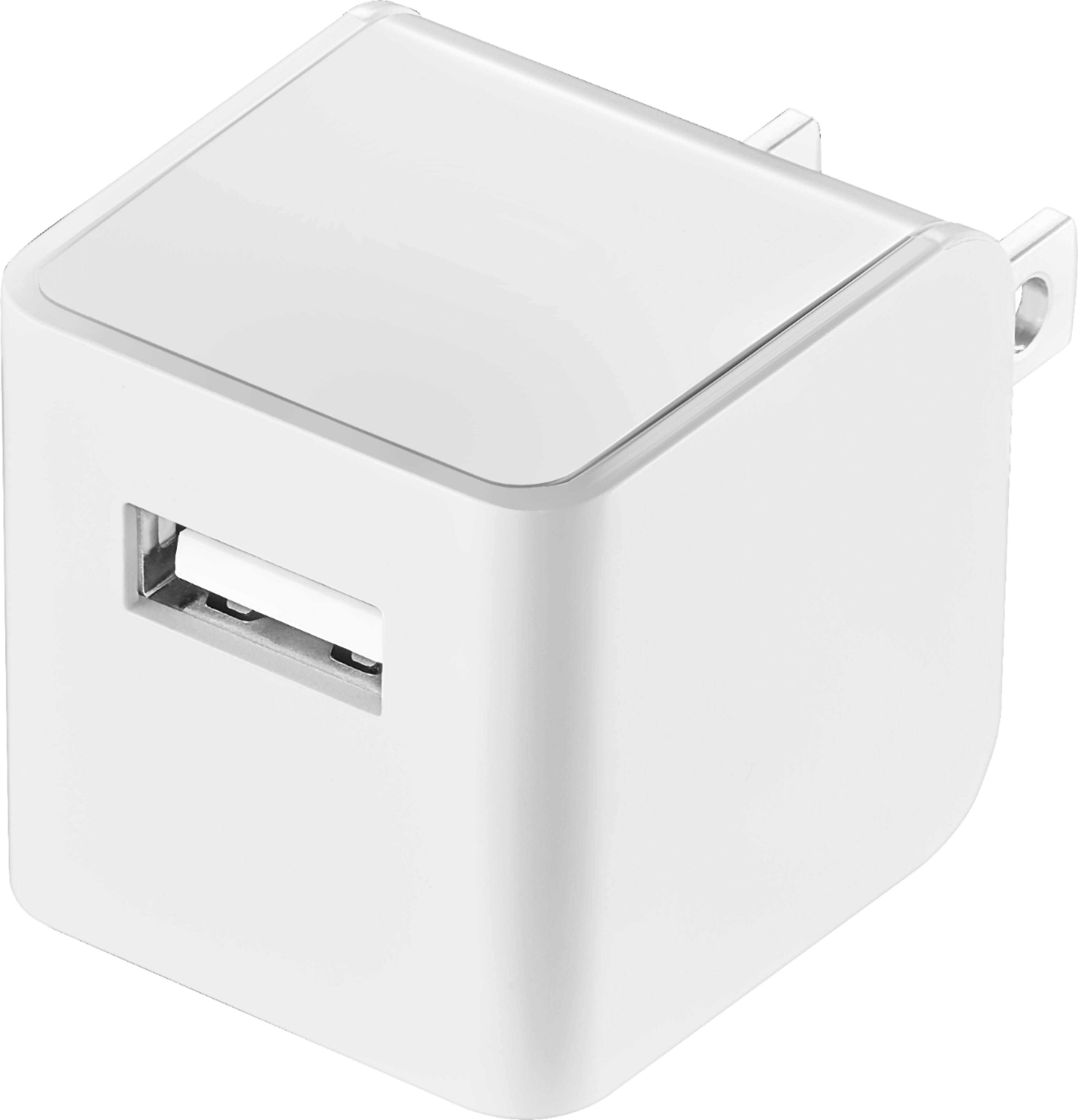 Alt View 12. Dynex™ - 5 W USB Wall Charger - White.