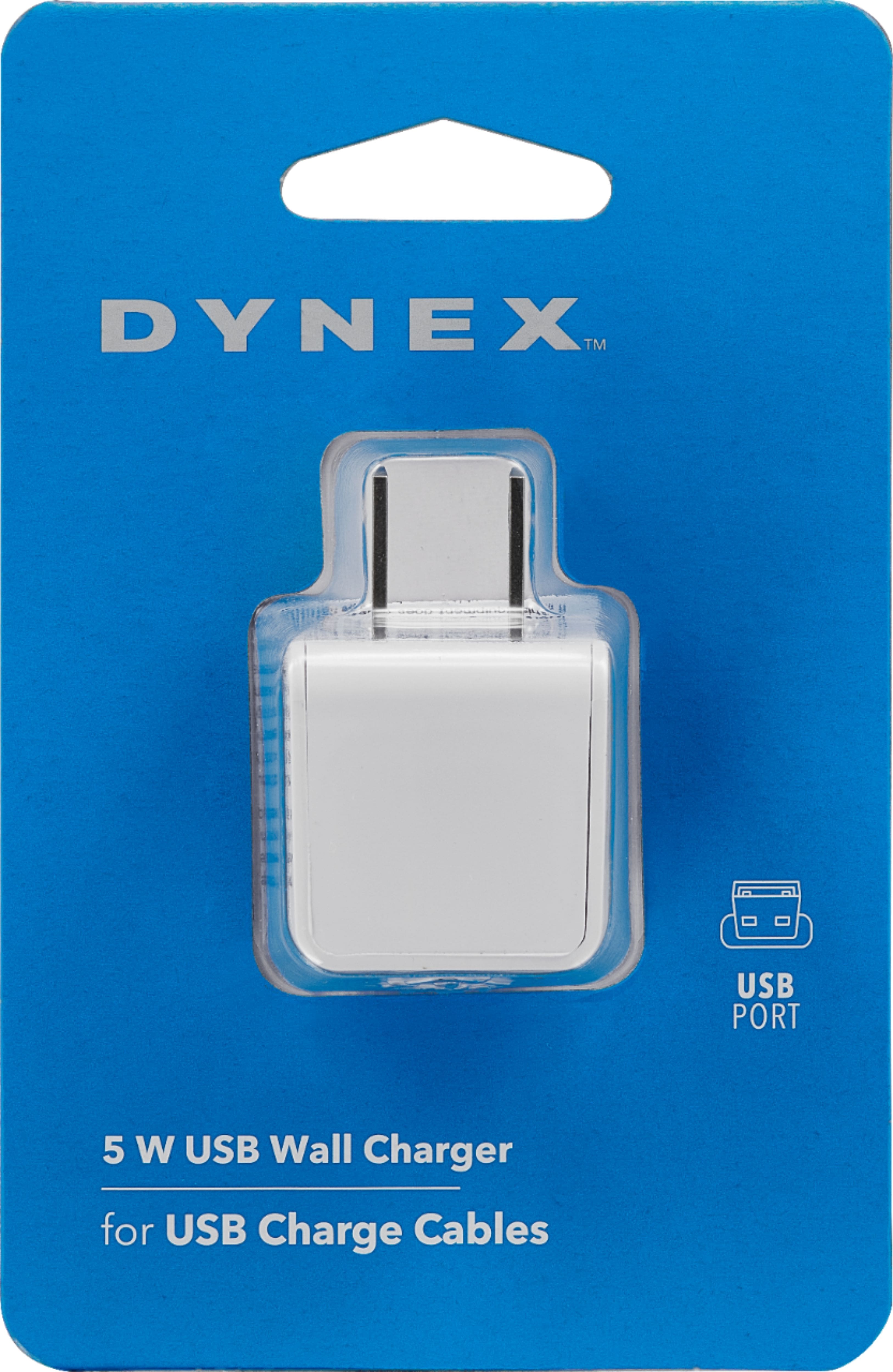 Alt View 15. Dynex™ - 5 W USB Wall Charger - White.