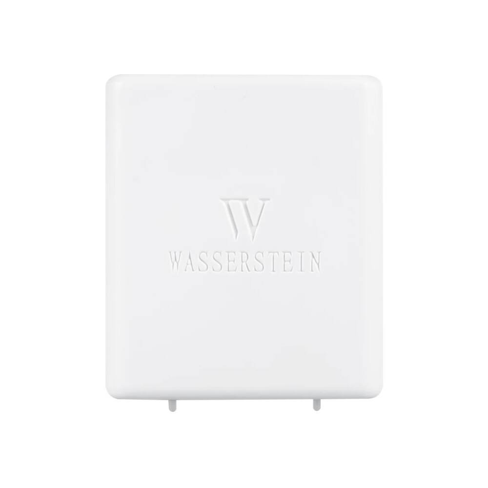 Front. Wasserstein - Rechargeable Lithium-Polymer Replacement Battery for Arlo Security Cameras (2-Pack) - White.