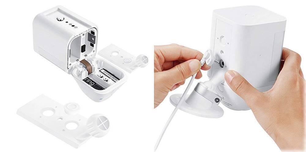 Alt View 14. Wasserstein - Solar Panel for Ring Spotlight Camera Battery and Ring Stick Up Camera Battery (2-Pack) - Black.