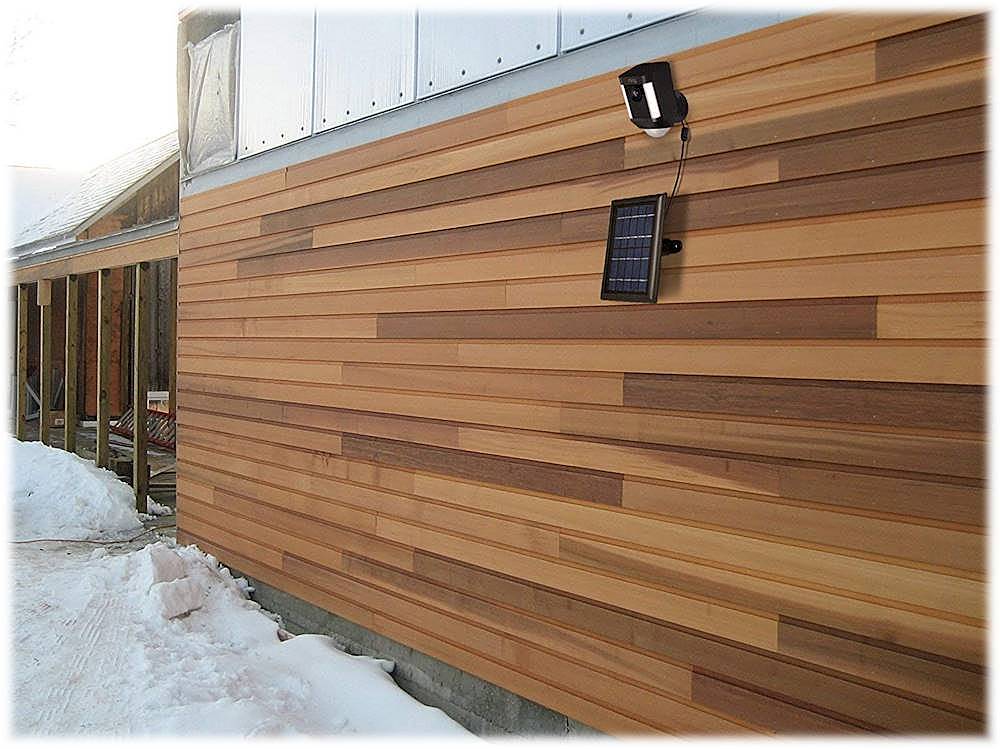 Alt View 15. Wasserstein - Solar Panel for Ring Spotlight Camera Battery and Ring Stick Up Camera Battery (2-Pack) - Black.