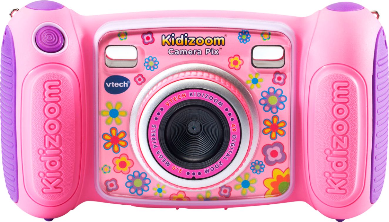 Supersonische snelheid liefdadigheid Bron VTech KidiZoom Camera Pix Pink Pink 80-193650 - Best Buy