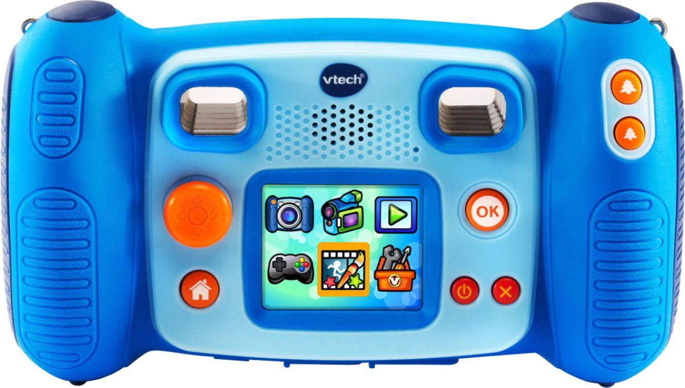 Back. VTech - KidiZoom Camera Pix - Blue - Blue.