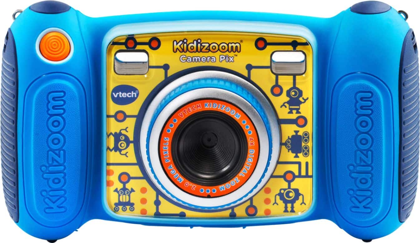 Front. VTech - KidiZoom Camera Pix - Blue - Blue.