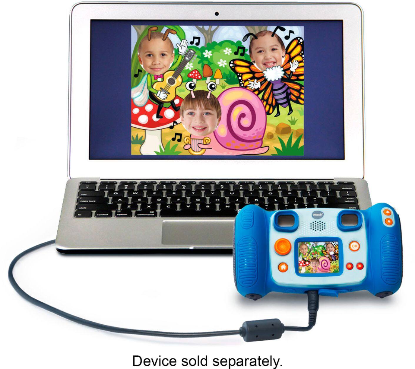Alt View 11. VTech - KidiZoom Camera Pix - Blue - Blue.