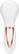 Alt View 16. Conair - True Glow Sonic Facial Brush - White With Rose Gold Accents.