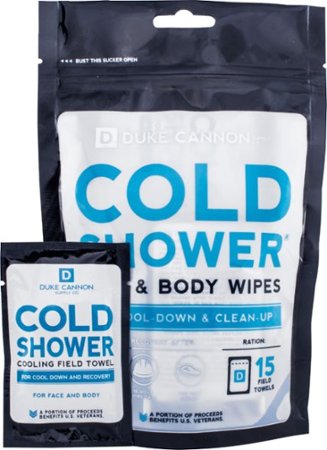 Duke Cannon - Cold Shower Cooling Field Towels (15-Pack) - White