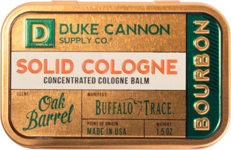 Duke Cannon - Bourbon Solid Cologne Balm - Cream