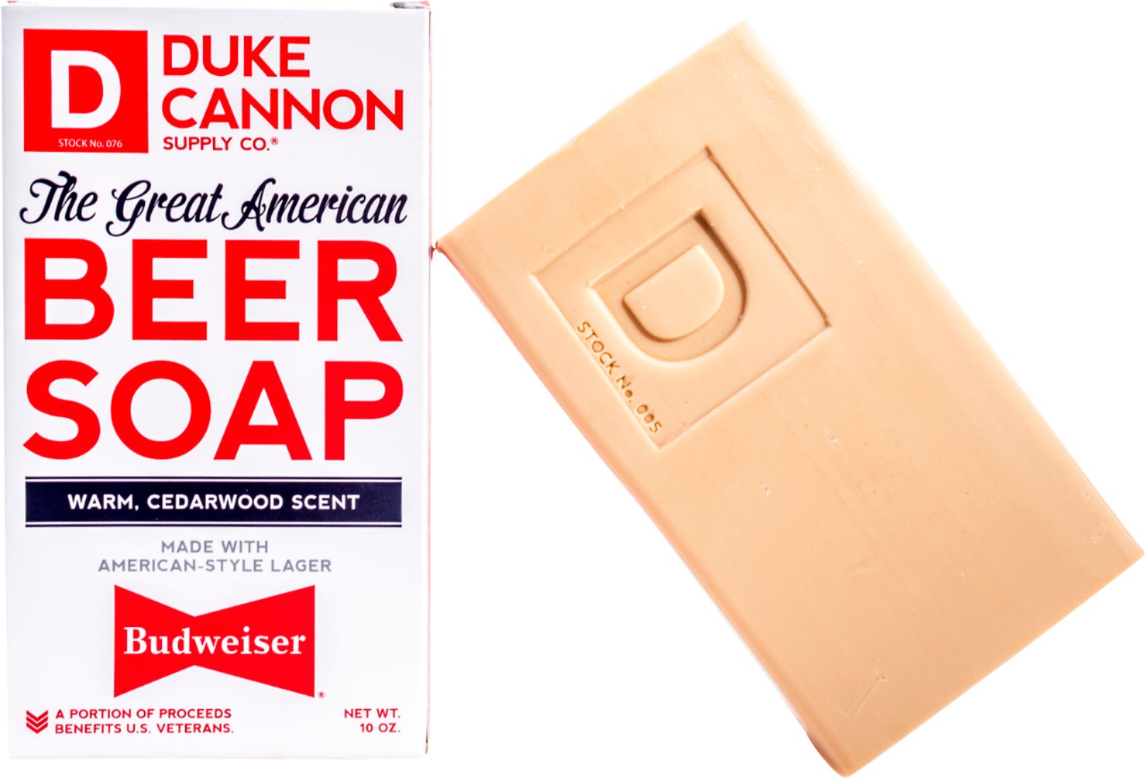 Duke Cannon - Great American Beer Budweiser Soap - Beige