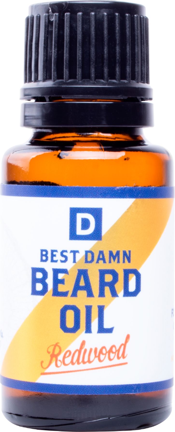 Angle View: Duke Cannon - Best Damn Beard Oil - Clear