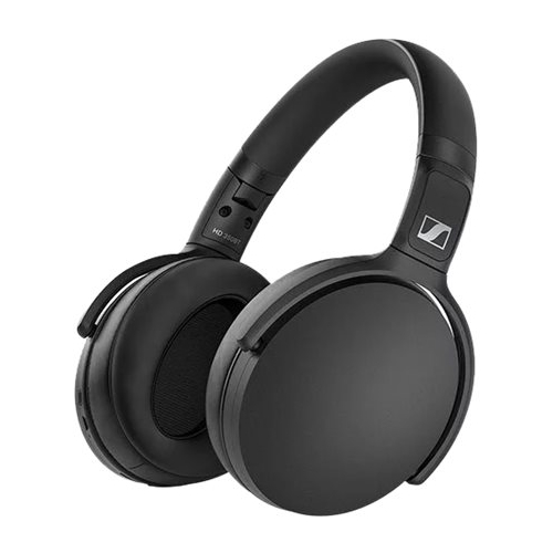 Sennheiser - HD 350BT Wireless Over-the-Ear Headphones - Black