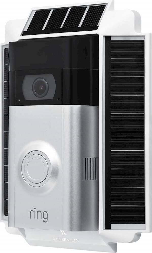 Best Buy: Wasserstein Solar Charger Mount for Ring Video Doorbell 2 ...