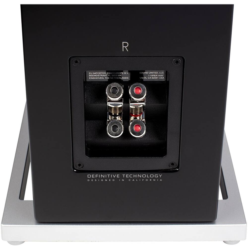Alt View 17. Definitive Technology - Demand D15 3-Way Tower Speaker (Right-Channel) - Single, Black, Dual 8” Passive Bass Radiators - Piano Black.