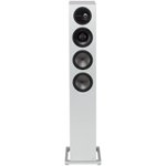 Front. Definitive Technology - Demand D15 3-Way Tower Speaker (Right-Channel) - Single, White, Dual 8” Passive Bass Radiators - Gloss White.