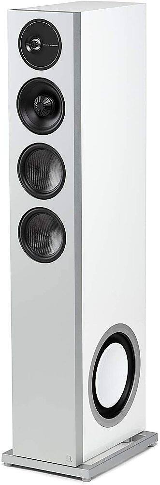Alt View 11. Definitive Technology - Demand D15 3-Way Tower Speaker (Right-Channel) - Single, White, Dual 8” Passive Bass Radiators - Gloss White.