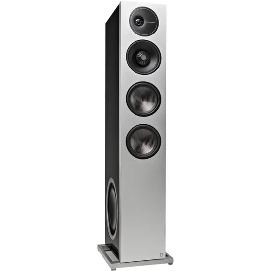 Definitive Technology Demand D17 3-Way Tower Speaker (Left-Channel) - Single, Black, Dual 10” Passive Bass Radiators - Piano Black
